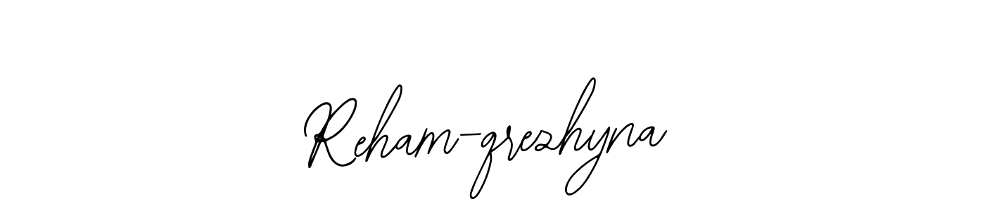 It looks lik you need a new signature style for name Reham-qrezhyna. Design unique handwritten (Bearetta-2O07w) signature with our free signature maker in just a few clicks. Reham-qrezhyna signature style 12 images and pictures png