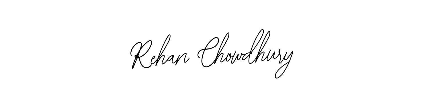 Make a beautiful signature design for name Rehan Chowdhury. With this signature (Bearetta-2O07w) style, you can create a handwritten signature for free. Rehan Chowdhury signature style 12 images and pictures png