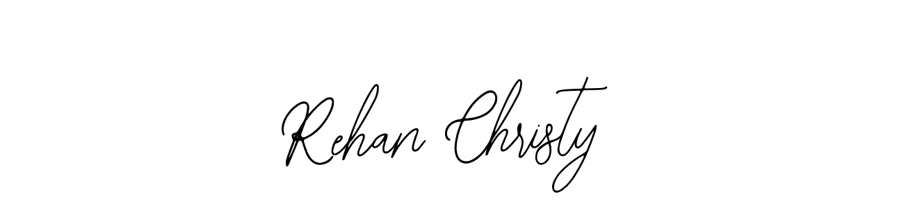 if you are searching for the best signature style for your name Rehan Christy. so please give up your signature search. here we have designed multiple signature styles  using Bearetta-2O07w. Rehan Christy signature style 12 images and pictures png