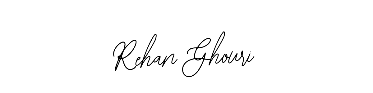 You should practise on your own different ways (Bearetta-2O07w) to write your name (Rehan Ghouri) in signature. don't let someone else do it for you. Rehan Ghouri signature style 12 images and pictures png