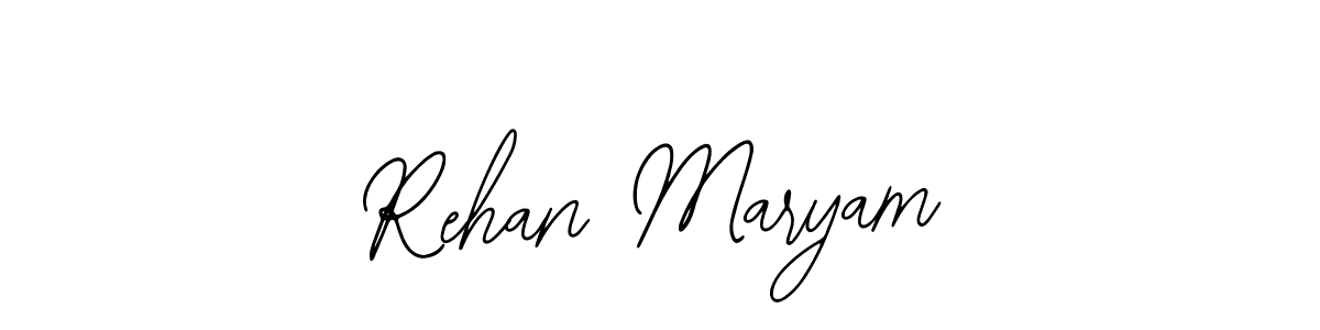 How to Draw Rehan Maryam signature style? Bearetta-2O07w is a latest design signature styles for name Rehan Maryam. Rehan Maryam signature style 12 images and pictures png