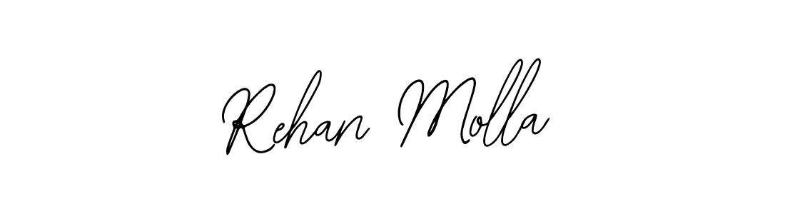 Make a beautiful signature design for name Rehan Molla. Use this online signature maker to create a handwritten signature for free. Rehan Molla signature style 12 images and pictures png