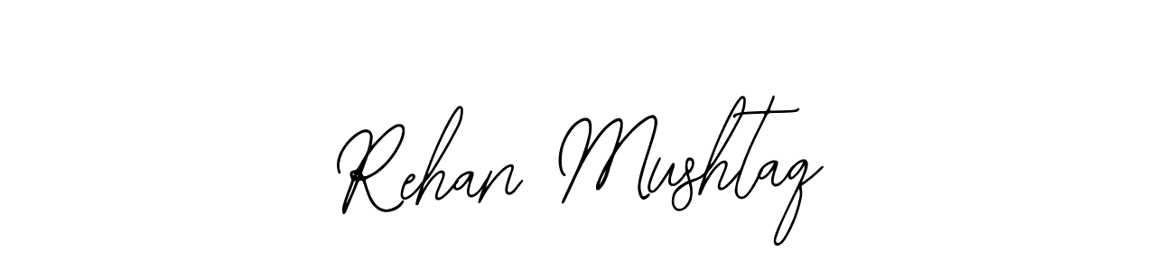 The best way (Bearetta-2O07w) to make a short signature is to pick only two or three words in your name. The name Rehan Mushtaq include a total of six letters. For converting this name. Rehan Mushtaq signature style 12 images and pictures png