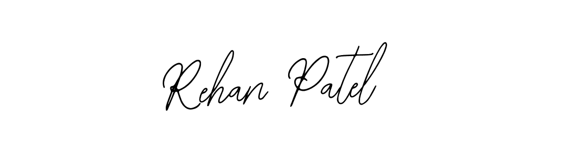 Design your own signature with our free online signature maker. With this signature software, you can create a handwritten (Bearetta-2O07w) signature for name Rehan Patel. Rehan Patel signature style 12 images and pictures png