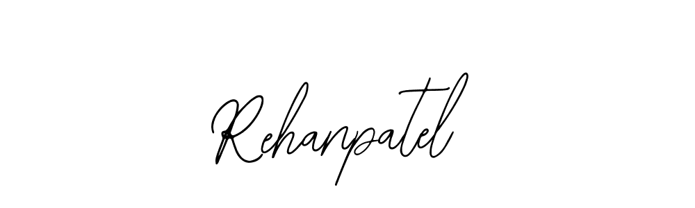 The best way (Bearetta-2O07w) to make a short signature is to pick only two or three words in your name. The name Rehanpatel include a total of six letters. For converting this name. Rehanpatel signature style 12 images and pictures png