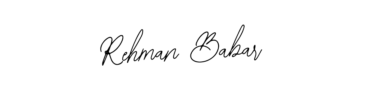 Make a short Rehman Babar signature style. Manage your documents anywhere anytime using Bearetta-2O07w. Create and add eSignatures, submit forms, share and send files easily. Rehman Babar signature style 12 images and pictures png