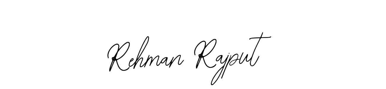 if you are searching for the best signature style for your name Rehman Rajput. so please give up your signature search. here we have designed multiple signature styles  using Bearetta-2O07w. Rehman Rajput signature style 12 images and pictures png