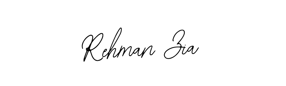 if you are searching for the best signature style for your name Rehman Zia. so please give up your signature search. here we have designed multiple signature styles  using Bearetta-2O07w. Rehman Zia signature style 12 images and pictures png