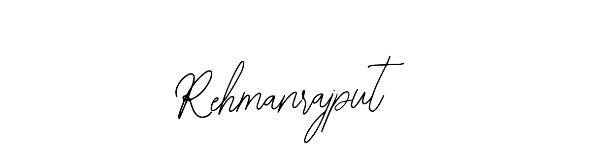 Design your own signature with our free online signature maker. With this signature software, you can create a handwritten (Bearetta-2O07w) signature for name Rehmanrajput. Rehmanrajput signature style 12 images and pictures png