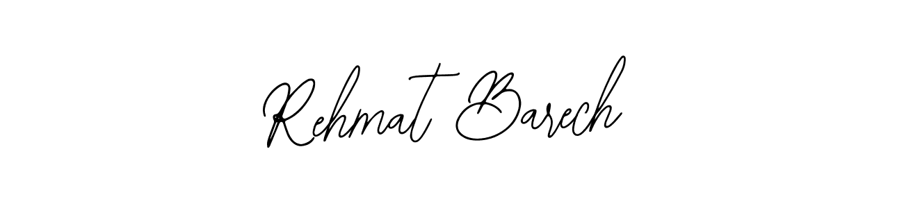 Also You can easily find your signature by using the search form. We will create Rehmat Barech name handwritten signature images for you free of cost using Bearetta-2O07w sign style. Rehmat Barech signature style 12 images and pictures png