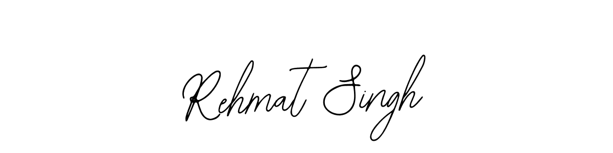 Create a beautiful signature design for name Rehmat Singh. With this signature (Bearetta-2O07w) fonts, you can make a handwritten signature for free. Rehmat Singh signature style 12 images and pictures png