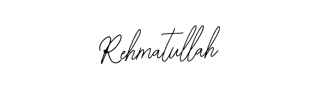 You should practise on your own different ways (Bearetta-2O07w) to write your name (Rehmatullah) in signature. don't let someone else do it for you. Rehmatullah signature style 12 images and pictures png