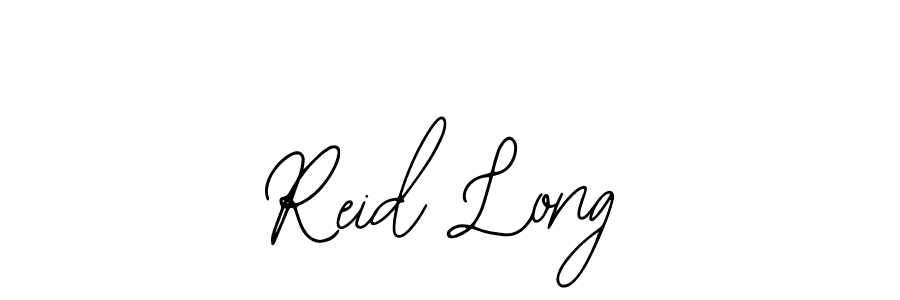 Design your own signature with our free online signature maker. With this signature software, you can create a handwritten (Bearetta-2O07w) signature for name Reid Long. Reid Long signature style 12 images and pictures png