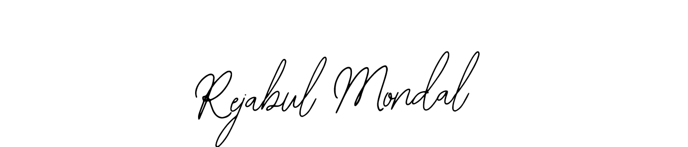 You should practise on your own different ways (Bearetta-2O07w) to write your name (Rejabul Mondal) in signature. don't let someone else do it for you. Rejabul Mondal signature style 12 images and pictures png