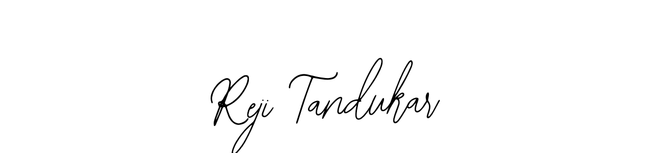 How to make Reji Tandukar signature? Bearetta-2O07w is a professional autograph style. Create handwritten signature for Reji Tandukar name. Reji Tandukar signature style 12 images and pictures png