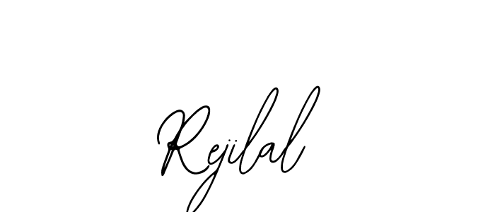 if you are searching for the best signature style for your name Rejilal. so please give up your signature search. here we have designed multiple signature styles  using Bearetta-2O07w. Rejilal signature style 12 images and pictures png