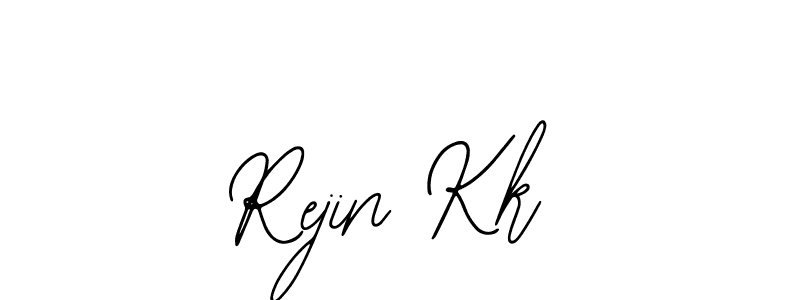 How to Draw Rejin Kk signature style? Bearetta-2O07w is a latest design signature styles for name Rejin Kk. Rejin Kk signature style 12 images and pictures png