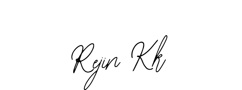 How to Draw Rejin Kk signature style? Bearetta-2O07w is a latest design signature styles for name Rejin Kk. Rejin Kk signature style 12 images and pictures png