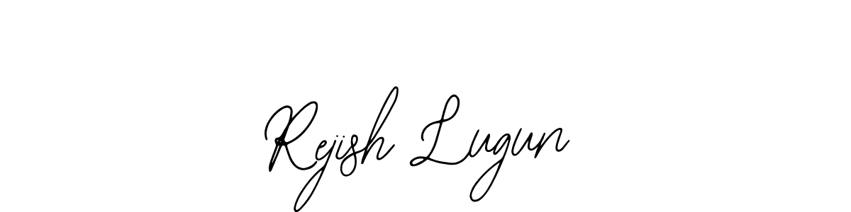 This is the best signature style for the Rejish Lugun name. Also you like these signature font (Bearetta-2O07w). Mix name signature. Rejish Lugun signature style 12 images and pictures png