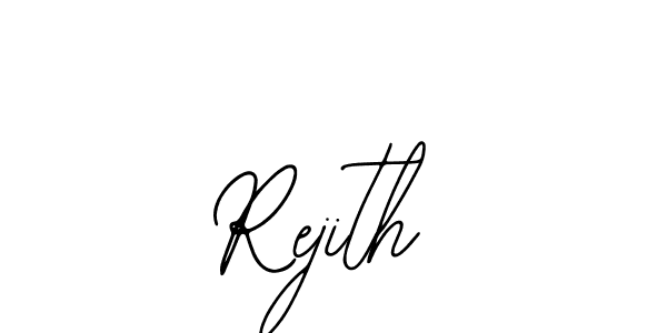 Make a beautiful signature design for name Rejith. With this signature (Bearetta-2O07w) style, you can create a handwritten signature for free. Rejith signature style 12 images and pictures png