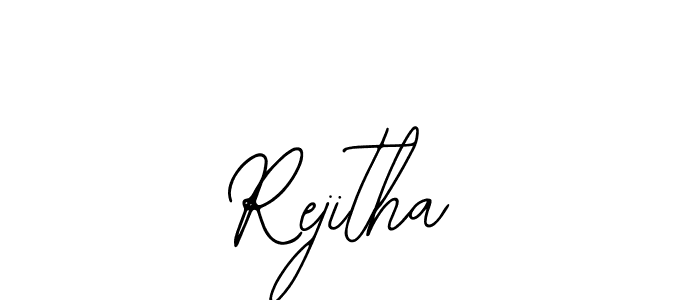 Create a beautiful signature design for name Rejitha. With this signature (Bearetta-2O07w) fonts, you can make a handwritten signature for free. Rejitha signature style 12 images and pictures png