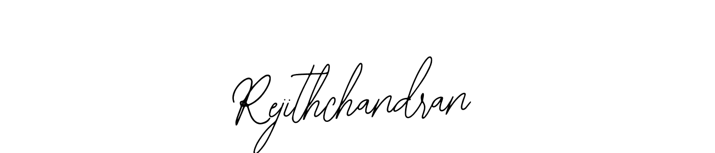 You should practise on your own different ways (Bearetta-2O07w) to write your name (Rejithchandran) in signature. don't let someone else do it for you. Rejithchandran signature style 12 images and pictures png