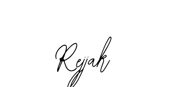 The best way (Bearetta-2O07w) to make a short signature is to pick only two or three words in your name. The name Rejjak include a total of six letters. For converting this name. Rejjak signature style 12 images and pictures png