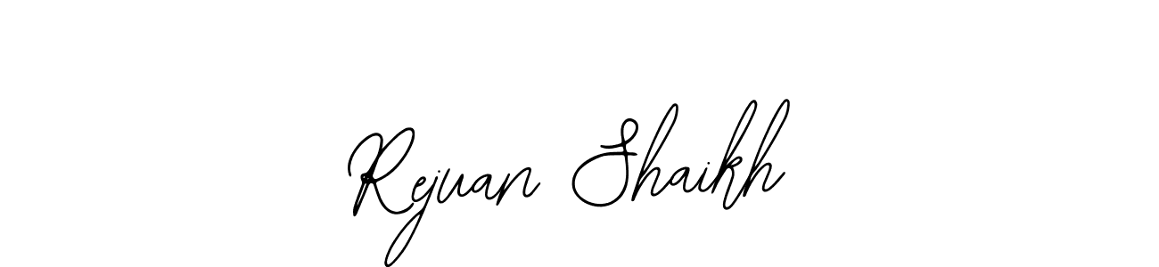 Create a beautiful signature design for name Rejuan Shaikh. With this signature (Bearetta-2O07w) fonts, you can make a handwritten signature for free. Rejuan Shaikh signature style 12 images and pictures png