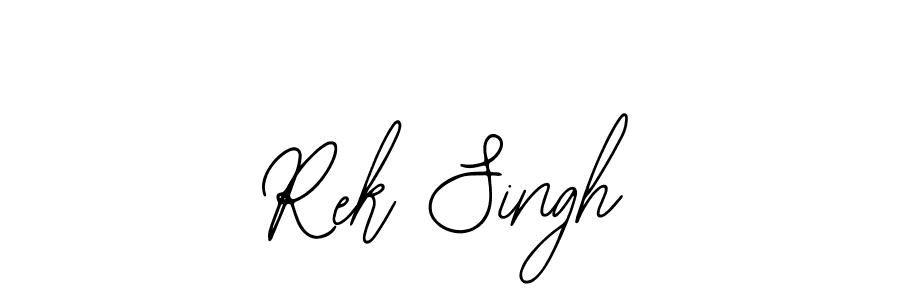 You can use this online signature creator to create a handwritten signature for the name Rek Singh. This is the best online autograph maker. Rek Singh signature style 12 images and pictures png