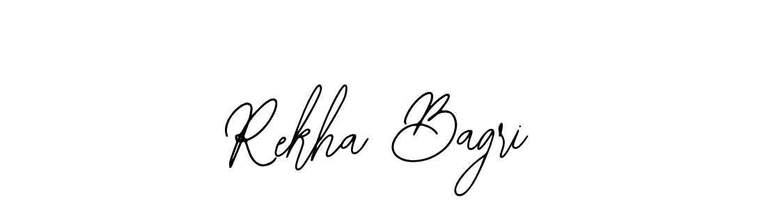 Rekha Bagri stylish signature style. Best Handwritten Sign (Bearetta-2O07w) for my name. Handwritten Signature Collection Ideas for my name Rekha Bagri. Rekha Bagri signature style 12 images and pictures png