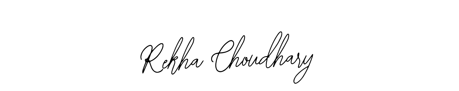 Make a short Rekha Choudhary signature style. Manage your documents anywhere anytime using Bearetta-2O07w. Create and add eSignatures, submit forms, share and send files easily. Rekha Choudhary signature style 12 images and pictures png