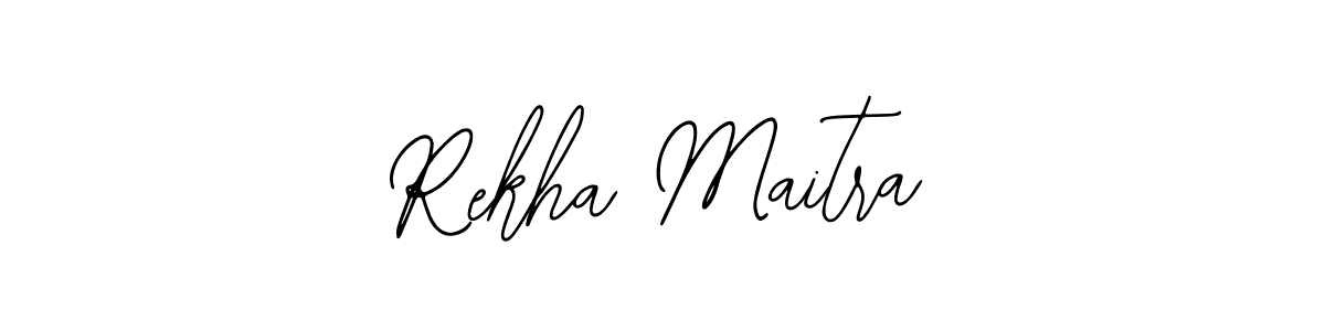 Use a signature maker to create a handwritten signature online. With this signature software, you can design (Bearetta-2O07w) your own signature for name Rekha Maitra. Rekha Maitra signature style 12 images and pictures png