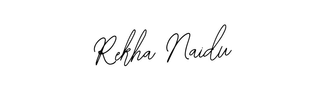 Use a signature maker to create a handwritten signature online. With this signature software, you can design (Bearetta-2O07w) your own signature for name Rekha Naidu. Rekha Naidu signature style 12 images and pictures png