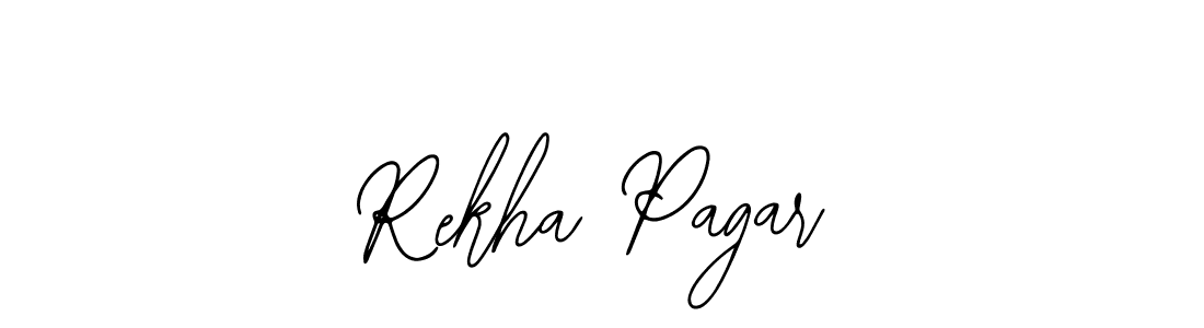 Make a beautiful signature design for name Rekha Pagar. Use this online signature maker to create a handwritten signature for free. Rekha Pagar signature style 12 images and pictures png