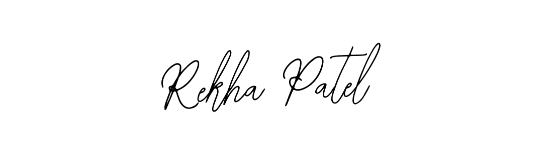 This is the best signature style for the Rekha Patel name. Also you like these signature font (Bearetta-2O07w). Mix name signature. Rekha Patel signature style 12 images and pictures png