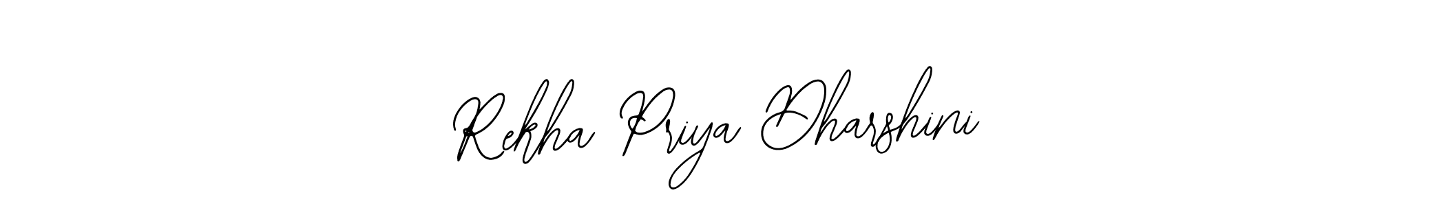 Make a beautiful signature design for name Rekha Priya Dharshini. Use this online signature maker to create a handwritten signature for free. Rekha Priya Dharshini signature style 12 images and pictures png