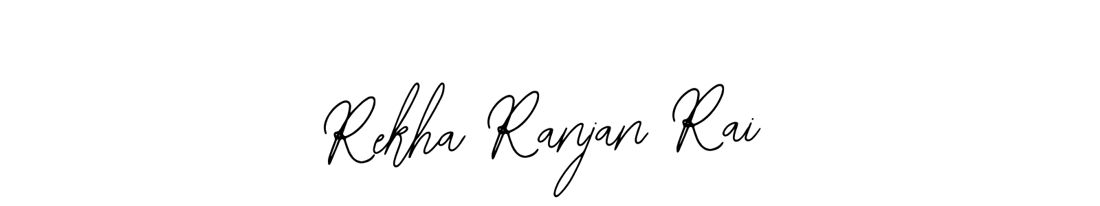 Rekha Ranjan Rai stylish signature style. Best Handwritten Sign (Bearetta-2O07w) for my name. Handwritten Signature Collection Ideas for my name Rekha Ranjan Rai. Rekha Ranjan Rai signature style 12 images and pictures png