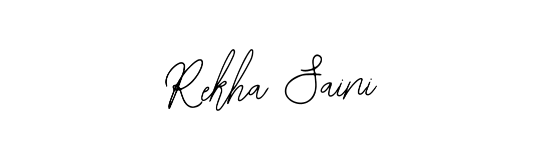 Also You can easily find your signature by using the search form. We will create Rekha Saini name handwritten signature images for you free of cost using Bearetta-2O07w sign style. Rekha Saini signature style 12 images and pictures png