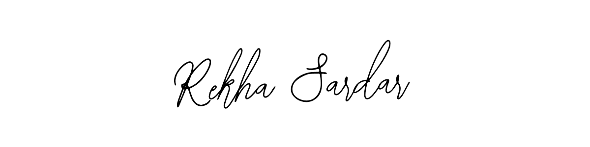 Design your own signature with our free online signature maker. With this signature software, you can create a handwritten (Bearetta-2O07w) signature for name Rekha Sardar. Rekha Sardar signature style 12 images and pictures png