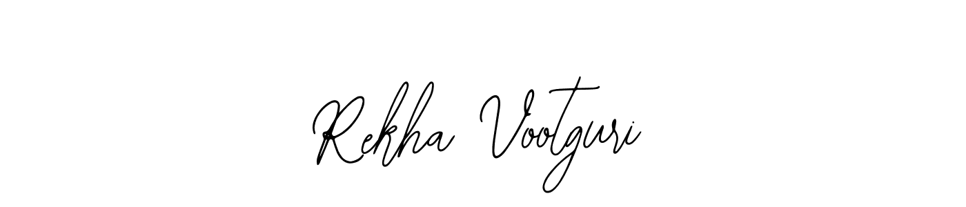 This is the best signature style for the Rekha Vootguri name. Also you like these signature font (Bearetta-2O07w). Mix name signature. Rekha Vootguri signature style 12 images and pictures png