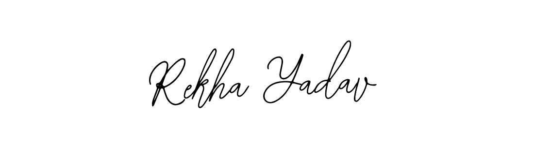 This is the best signature style for the Rekha Yadav name. Also you like these signature font (Bearetta-2O07w). Mix name signature. Rekha Yadav signature style 12 images and pictures png