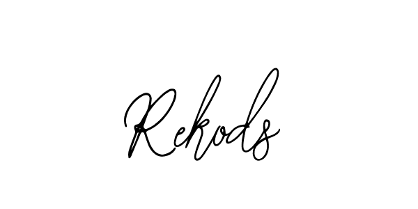 Rekods stylish signature style. Best Handwritten Sign (Bearetta-2O07w) for my name. Handwritten Signature Collection Ideas for my name Rekods. Rekods signature style 12 images and pictures png