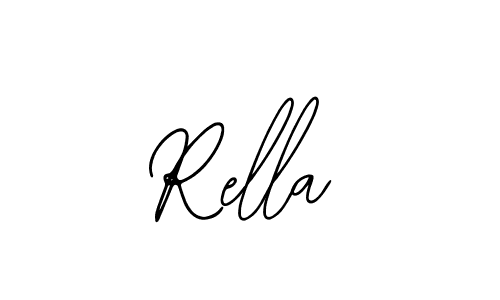 Also we have Rella name is the best signature style. Create professional handwritten signature collection using Bearetta-2O07w autograph style. Rella signature style 12 images and pictures png