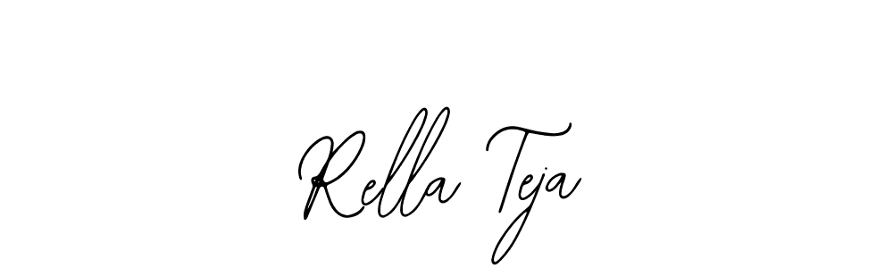 Make a beautiful signature design for name Rella Teja. With this signature (Bearetta-2O07w) style, you can create a handwritten signature for free. Rella Teja signature style 12 images and pictures png
