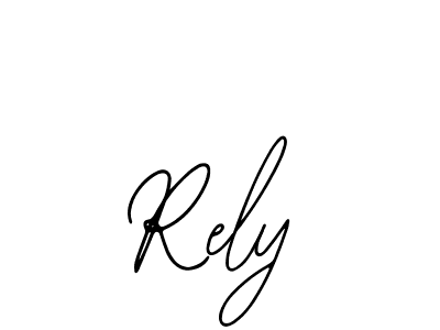 Use a signature maker to create a handwritten signature online. With this signature software, you can design (Bearetta-2O07w) your own signature for name Rely. Rely signature style 12 images and pictures png