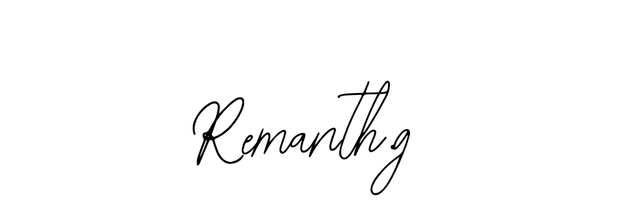 Here are the top 10 professional signature styles for the name Remanth.g. These are the best autograph styles you can use for your name. Remanth.g signature style 12 images and pictures png