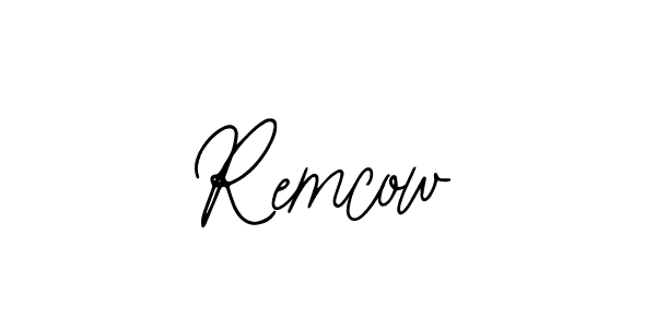 Also You can easily find your signature by using the search form. We will create Remcow name handwritten signature images for you free of cost using Bearetta-2O07w sign style. Remcow signature style 12 images and pictures png