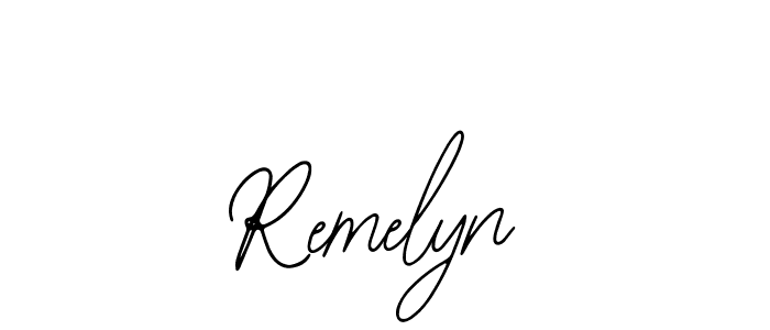 if you are searching for the best signature style for your name Remelyn. so please give up your signature search. here we have designed multiple signature styles  using Bearetta-2O07w. Remelyn signature style 12 images and pictures png