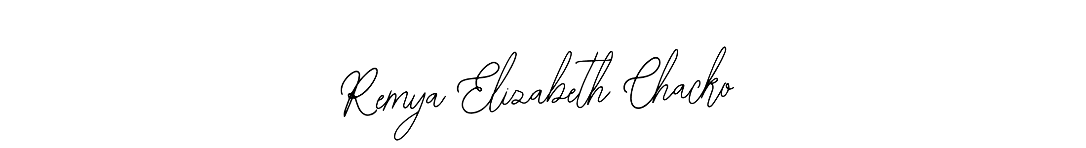 Make a beautiful signature design for name Remya Elizabeth Chacko. Use this online signature maker to create a handwritten signature for free. Remya Elizabeth Chacko signature style 12 images and pictures png