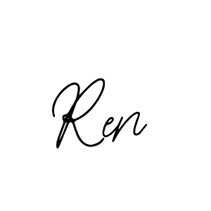 Also You can easily find your signature by using the search form. We will create Ren name handwritten signature images for you free of cost using Bearetta-2O07w sign style. Ren signature style 12 images and pictures png